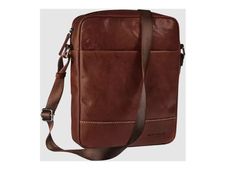 Maverick Rough Gear - Sac à bandoulière taille S - cuir de buffle pleine fleur à tannage végétal - brun