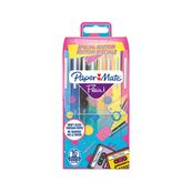 Paper Mate Flair Retro Wave - Pack de 16 feutres pointe moyenne - couleurs assorties - différents modèles disponibles