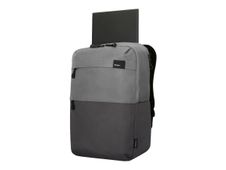 Targus Travel Sagano EcoSmart - Sac à dos pour ordinateur portable 15,6" - noir/gris
