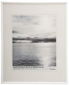 Cadre photo plastique WALTHER "Galeria" pour photo 28 x 35 cm coloris blanc