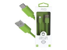 JAYM POP Collection - Câble USB vers USB-C - 1.5 m - vert