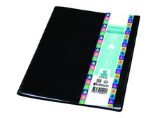 Agenda Clementina Frog - 1 semaine sur 2 pages - 21 x 27 cm - noir