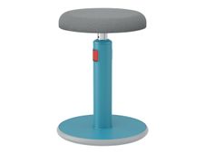 Leitz Ergo - Tabouret ergonomique assis/debout - hauteur réglable jusqu'à 79 cm - Bleu 