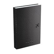 Agenda Ophio - 2 jours par page - 7,4 x 11 cm - noir - Oxford