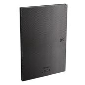 Agenda Ophio - 1 semaine sur 2 pages - 16 x 24 cm - noir - Oxford