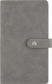 Agenda de poche spiralé Kent - 1 semaine sur 2 pages - 9,5 x 17 cm - gris - Oberthur