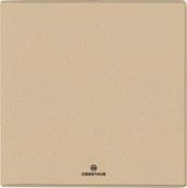 Agenda à spirale Vegas - 1 semaine sur 2 pages - 16 x 16 cm - or - Oberthur