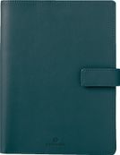 Agenda à spirale Milano - 1 semaine sur 2 pages - 22 x 28 cm - vert canard - Oberthur