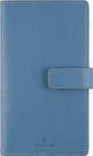 Agenda à spirale Milano - 1 semaine sur 2 pages - 11 x 18 cm - bleu denim - Oberthur