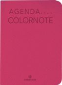 Agenda de poche Colornote - 1 semaine sur 2 pages - 7,5 x 10,5 cm - fuchsia - Oberthur