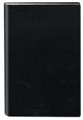 Agenda mensuel Color Touch - 10 x 15 cm - noir - Oberthur