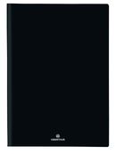 Agenda à spirale Malmo - 1 semaine sur 2 pages - 22 x 30 cm - noir - Oberthur