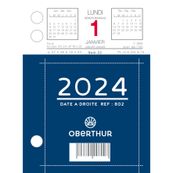 Oberthur - Bloc de bureau - date à droite - 372 feuillets