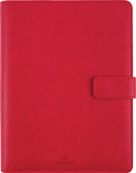 Organiseur Rimini - 19 x 23 cm - rouge - Oberthur