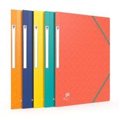 Oxford Bicolor Recyc+ - Chemise à 3 rabats - A4 - disponible dans différentes couleurs