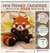 Bouchut Mon premier calendrier - Calendrier illustré mensuel - 30 x 30 cm