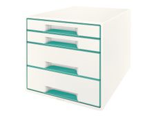 Leitz WOW - Module de classement 4 tiroirs - menthe