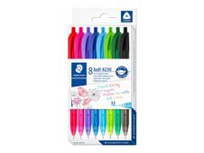 STAEDTLER Mars - Bolígrafo  - colores vivos surtidos - 1 mm - medio - retractil 
