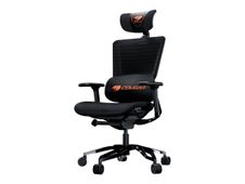 Fauteuil gamer ARGO - accoudoirs réglables - appui-tête intégré - noir