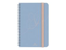 Oberthur Murcia - Carnet de notes rigide - B6 - ligné - 160 pages - papillon