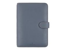 Agenda Oberthur - 1 semaine sur 2 pages - 10 x 17 cm - papier ivoire - 6 trous - galet