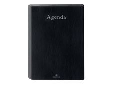 Agenda Oslo 16 Pocket S - 1 semaine sur 2 pages - 9 x 16,5 cm - bordeaux - Oberthur