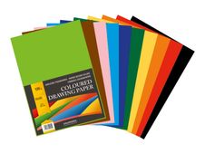 Aurora - 100 feuilles à dessin de couleur - 120 g/m² - A4