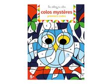 Colos mystères - premiers codes - livre à colorier