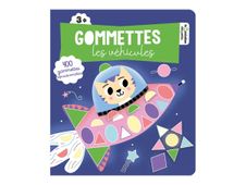 Gommettes - Les véhicules - Livre d'exercices
