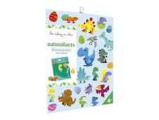 Autocollants - dinosaures - 4 feuilles