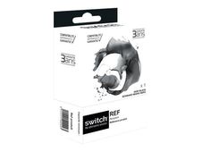 SWITCH - negro - compatible - cartucho de tinta (alternativa para: Brother LC421XLBK)
