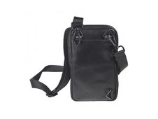 Maverick All Black - Sac à bandoulière - cuir de vachette pleine fleur tanné végétal - noir