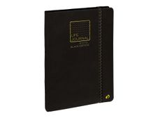 Quo Vadis Life Journal - Carnet de notes 15 x 21 cm - pointillés - noir