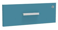 Façade personnalisable pour console INEO JET Bureau Vallée  - Bleu argile