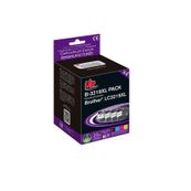 Cartouche remanufacturée Brother LC 3219XL - pack de 4 - noir, cyan, magenta, jaune - Uprint