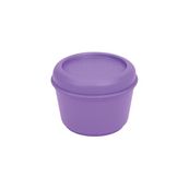 Recipiente para alimentos redondo 0.25l violeta, serie sunset