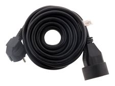 Zenitech - Rallonge éléctrique 16A - 3 m - Noir