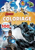 Marvel Avengers - Coloriage avec plus de 100 Stickers : Black Panther