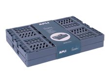 APLI Up North - Bandeja de almacenamiento - azul-gris (paquete de 2)