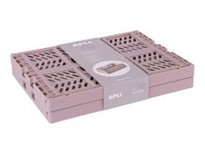 APLI Up North - bandeja de almacenamiento - beige (paquete de 2)