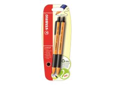 STABILO pointball - Lot de 2 stylos à bille - noir