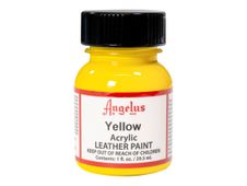 Angelus Leather - Peinture acrylique - jaune - 29.5 ml