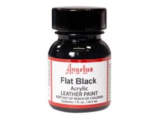 Angelus - Peinture acrylique - noir plat - 29.5 ml