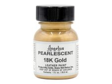 Angelus Pearlescent - Peinture acrylique pour cuir - 29,5 ml - or 18 carats