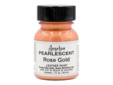 Angelus Pearlescent - Peinture acrylique pour cuir - 29,5 ml - or rose