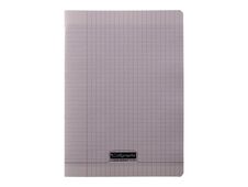 Calligraphe 8000 - Cahier polypro A4 (21x29,7 cm) - 48 pages - grands carreaux (Seyes) - gris