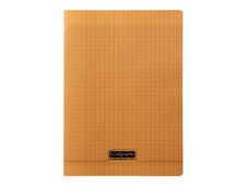 Calligraphe 8000 - Cahier polypro A4 (21x29,7 cm) - 48 pages - grands carreaux (Seyes) - orange