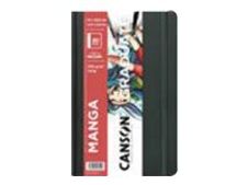 Canson Graduate Manga - Carnet de dessin - 14 x 21 cm - 80 pages - 200 gr