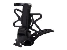 BigBen CONNECTED - Support vélo double fixation pour téléphone portable jusqu'à 6,9" - noir
