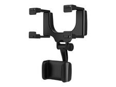 BigBen CONNECTED - Support de voiture pour smartphone ajustable sur rétroviseur - noir